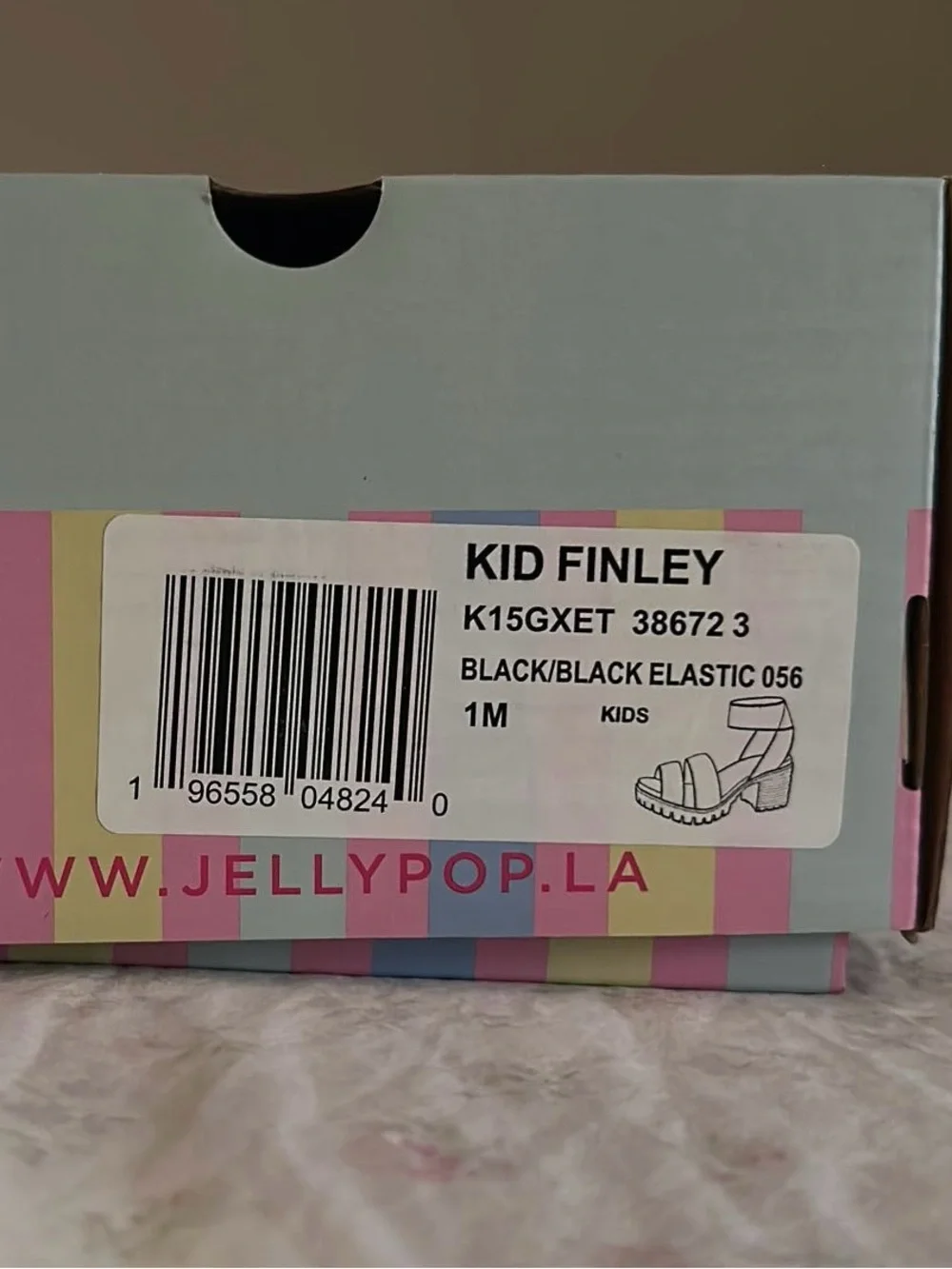 Jellypop Kid’s Block Heel Sandals